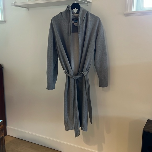 Hoodie Robe French Terry - Picture 1 of 5